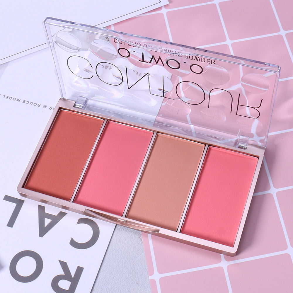 O.TWO.O Luxe 4-Color High-Shimmer Eyeshadow Palette