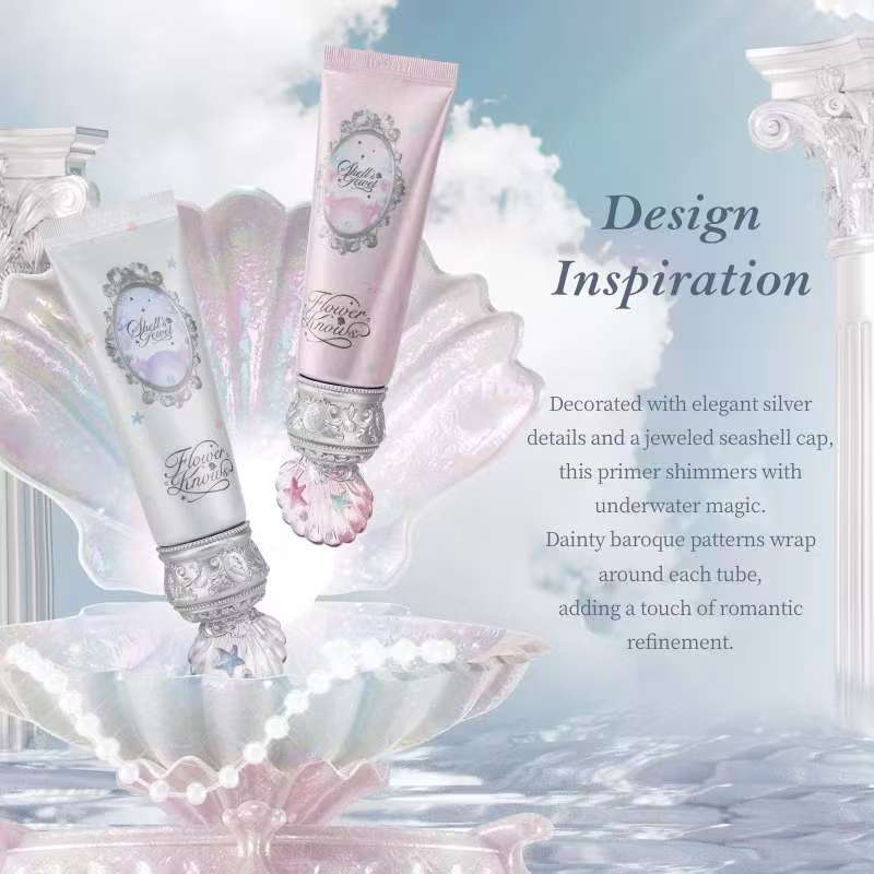 Flower Knows Shell's Jewel Collection Primer Pembetulan Warna 45g