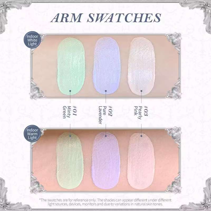 Flower Knows Shell's Jewel Collection Primer Pembetulan Warna 45g