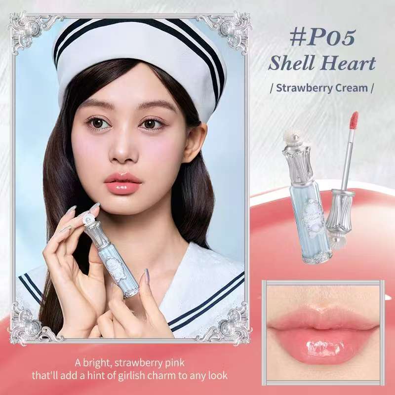 Flower Knows Shell Pearl Collection Lip Essence Gloss