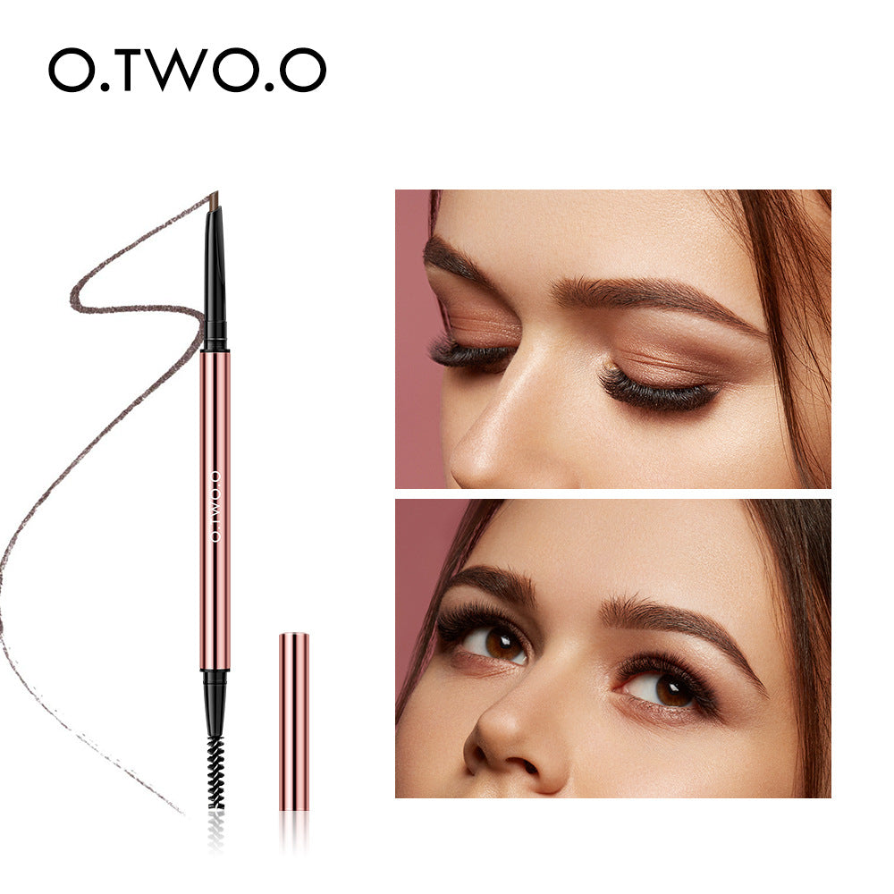 O.TWO.O Dual-Ended Ultra-Fine Triangular Eyebrow Pencil