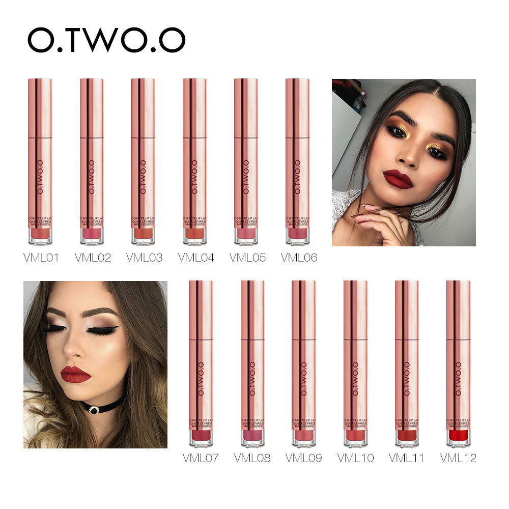 O.TWO.O Transfer-Proof Matte Lip Gloss