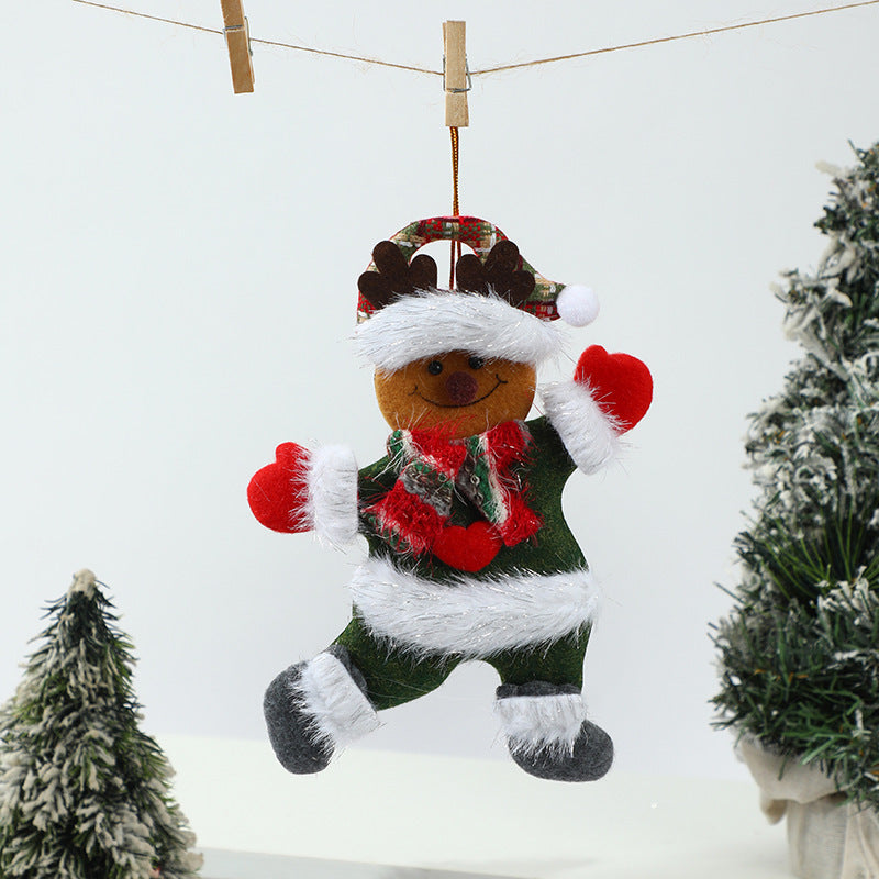 New Christmas Fabric Hanging Ornaments