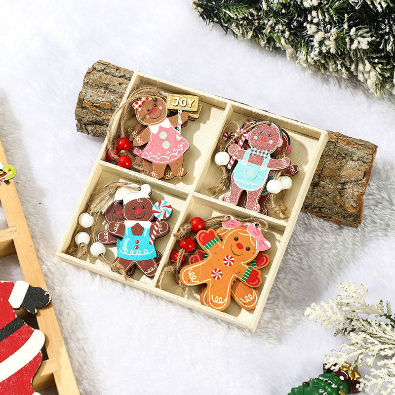 Christmas Cartoon Ornament Gift Set