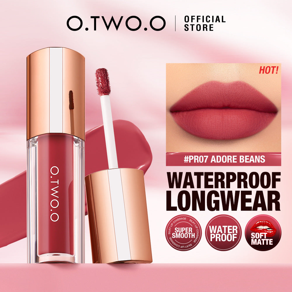 O.TWO.O Silky Soft Matte Lip Glaze