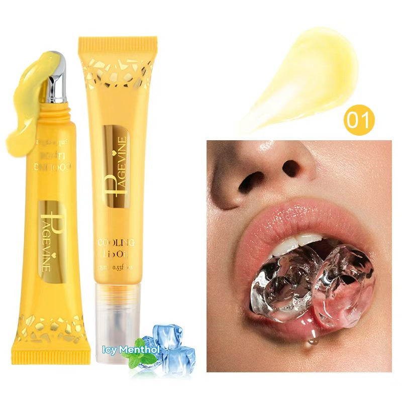 PAGE VINE Cooling Mint Tinted Lip Balm