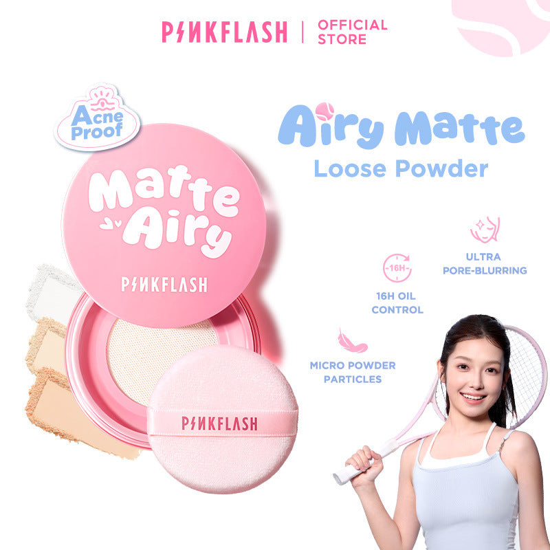 PINKFLASH Lightweight Matte Setting Powder