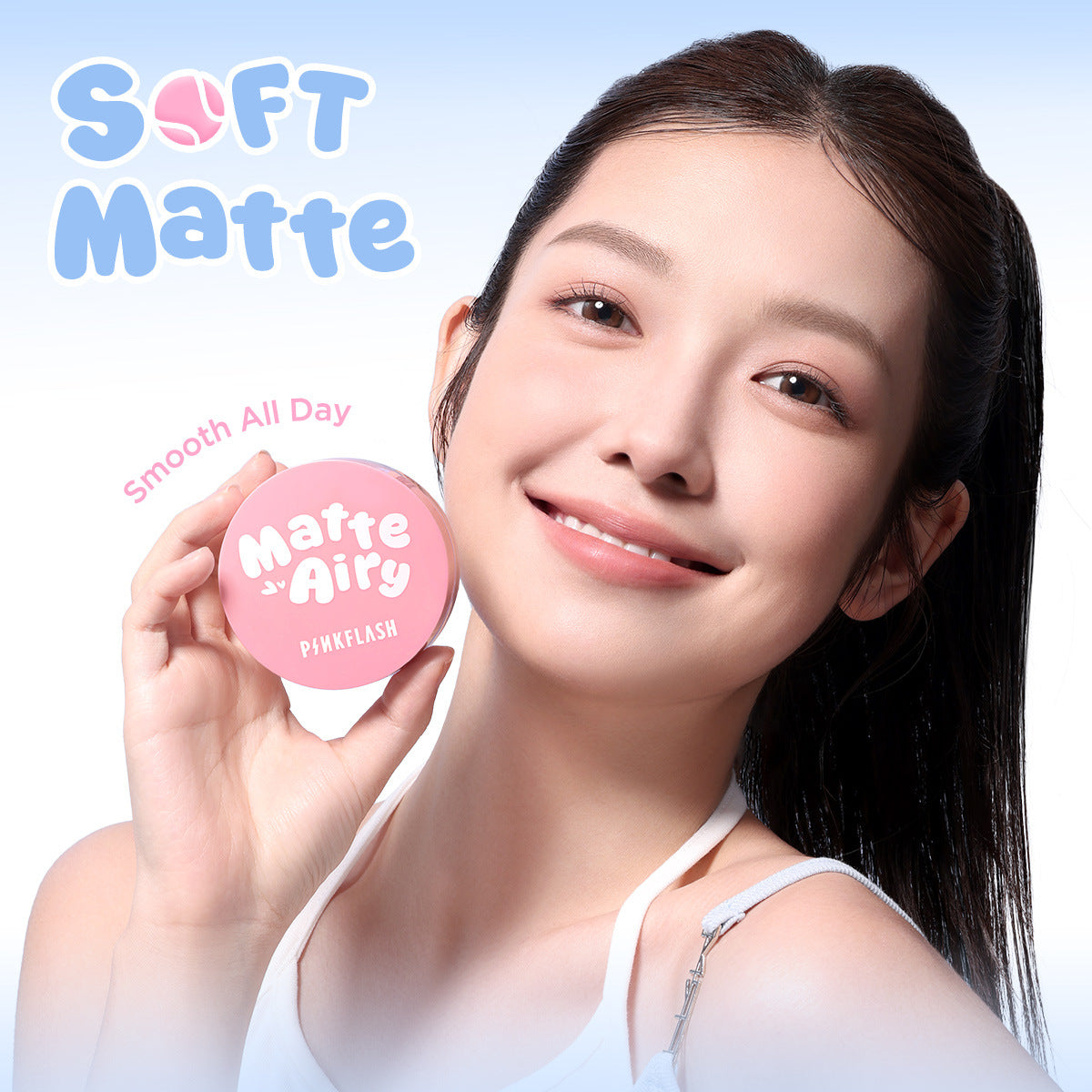 PINKFLASH Lightweight Matte Setting Powder