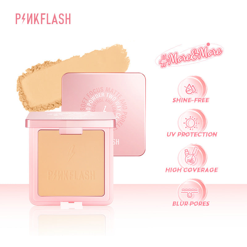PINKFLASH Waterproof Setting Powder Compact