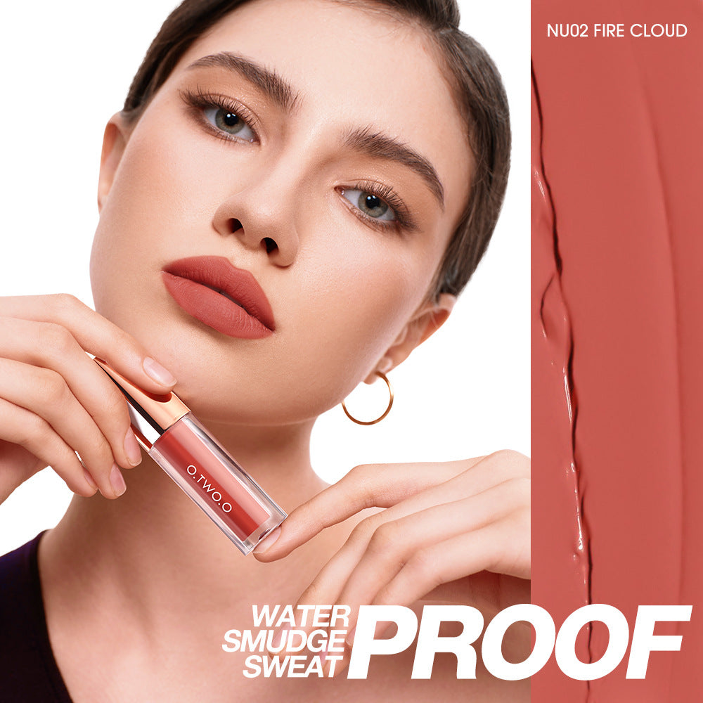 O.TWO.O Silky Soft Matte Lip Glaze