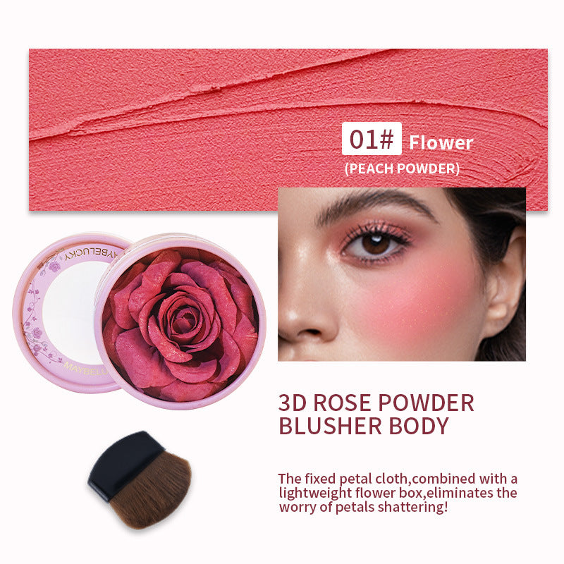 MAYBELUCKY 3D Rose Blush 🌹✨