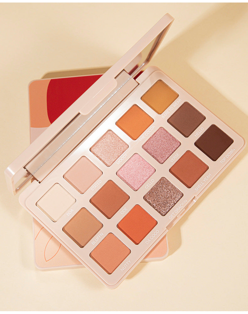 Pudaier 15-Color Eyeshadow Palette