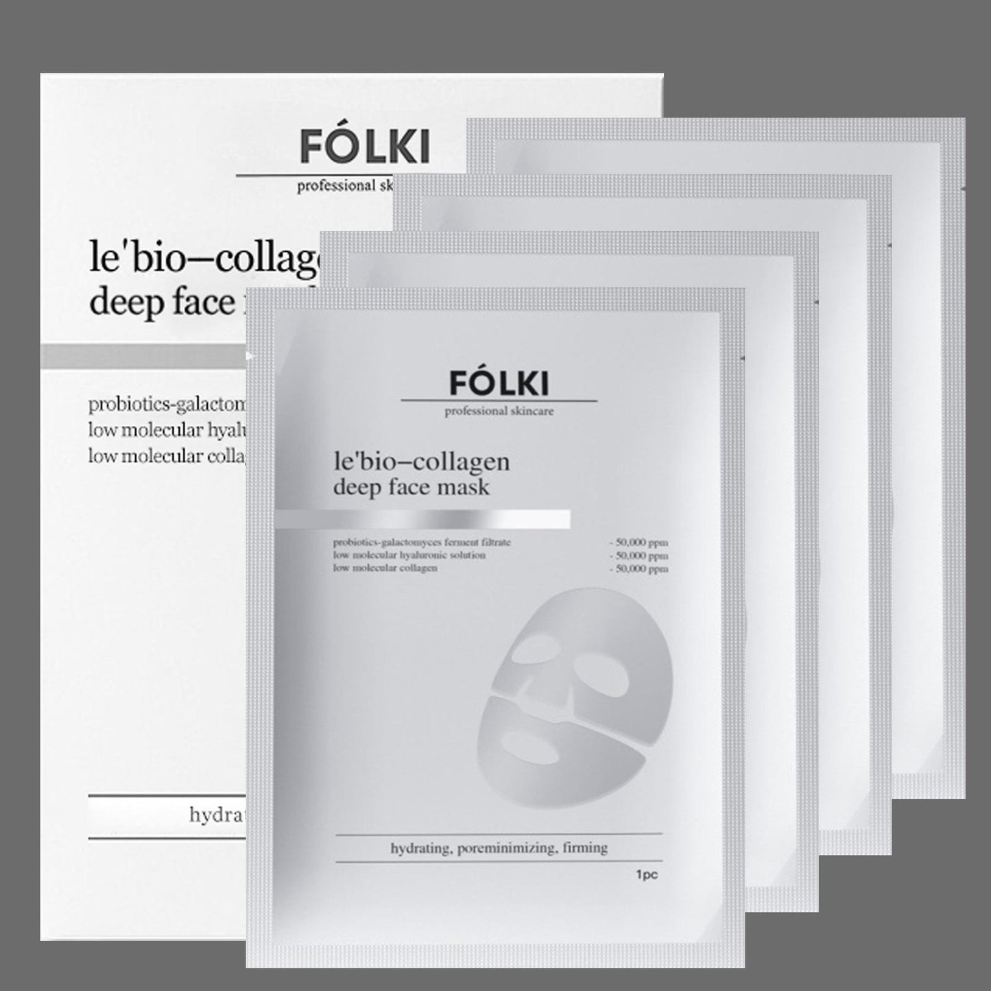FOLKI Deep Collagen Whitening Split Mask