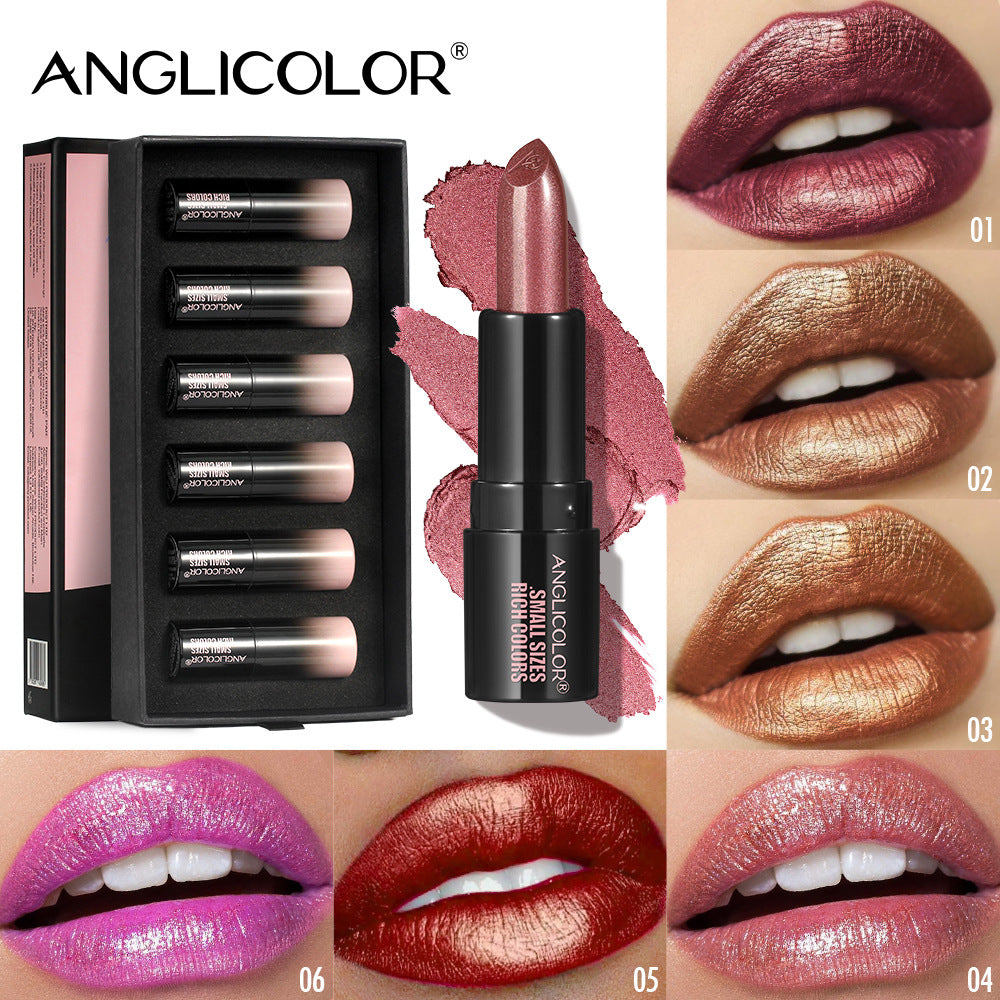 Anglicolor 6-Piece Shimmer Lipstick Set