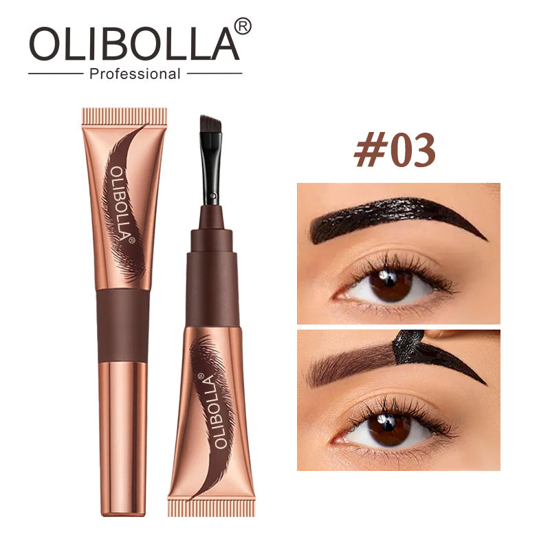 OLIBOLLA Peel-Off Eyebrow Tint Gel | Waterproof, Long-Lasting, Smudge-Proof | Wholesale 12pcs MOQ | Worldwide Shipping