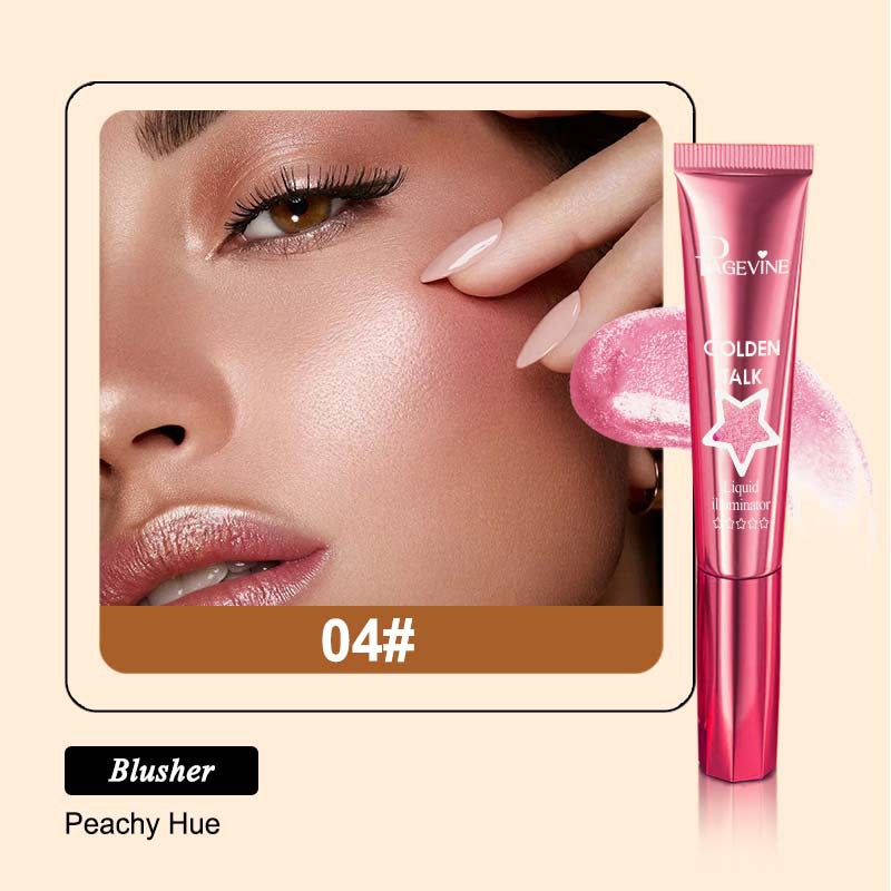 PAGE VINE Liquid Highlighter & Shimmer Eyeshadow