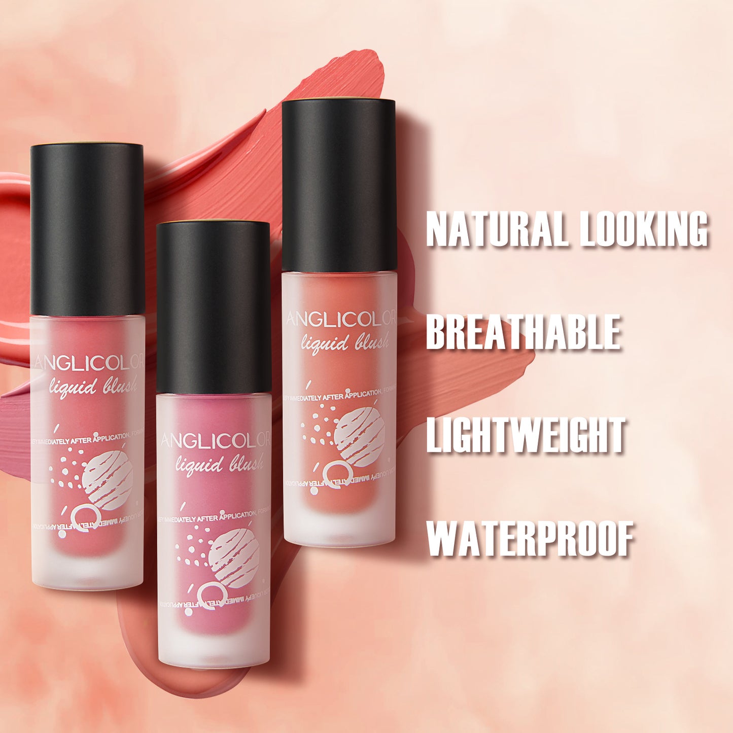 ANGLICOLOR 3-Piece Liquid Blush Set