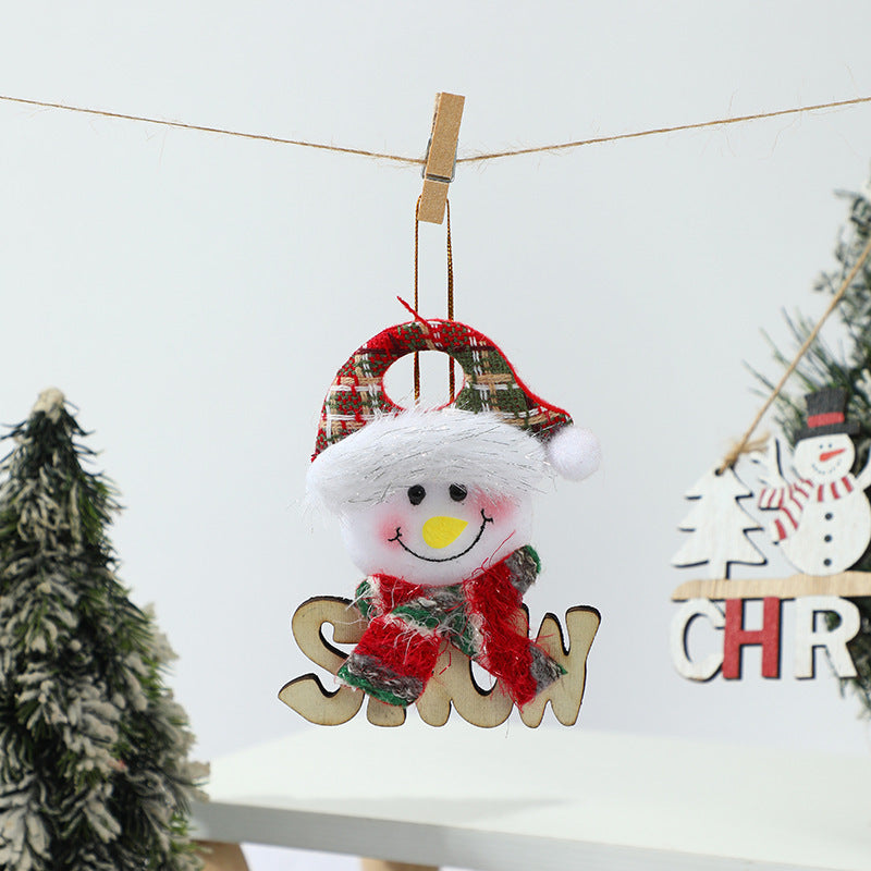 New Christmas Fabric Hanging Ornaments