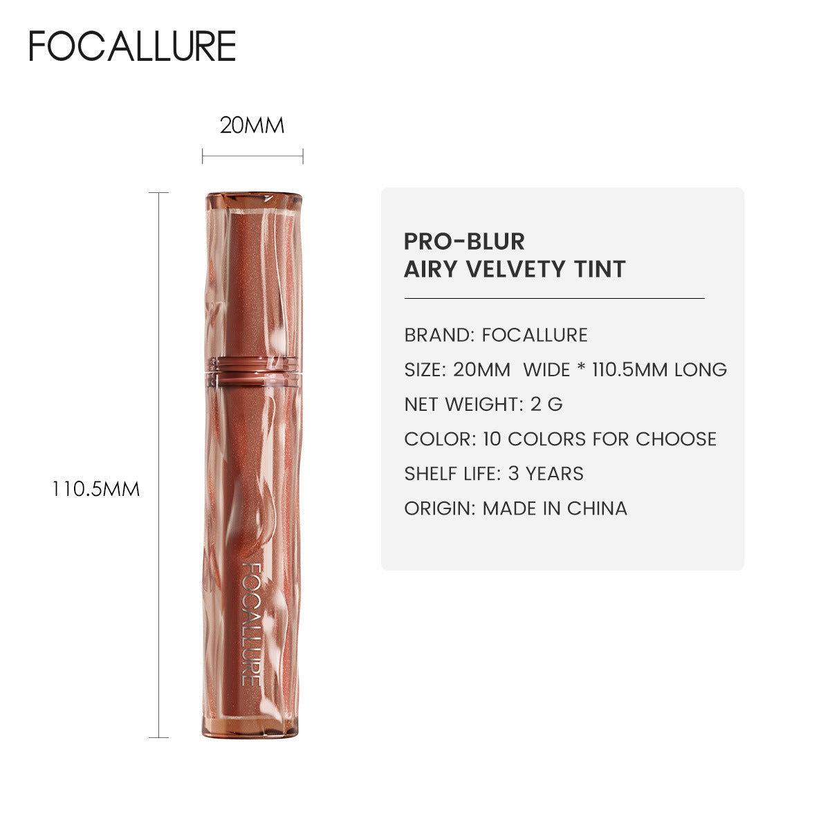 FOCALLURE Velvet Matte Liquid Lipstick