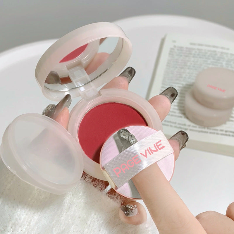 PAGE VINE Cream Blush Compact with Refill