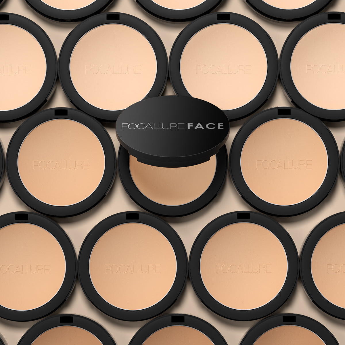 FOCALLURE Long-Lasting Setting Powder Compact