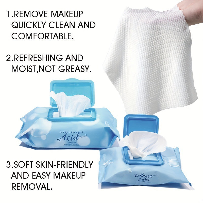 USHAS Disposable Makeup Remover Wipes