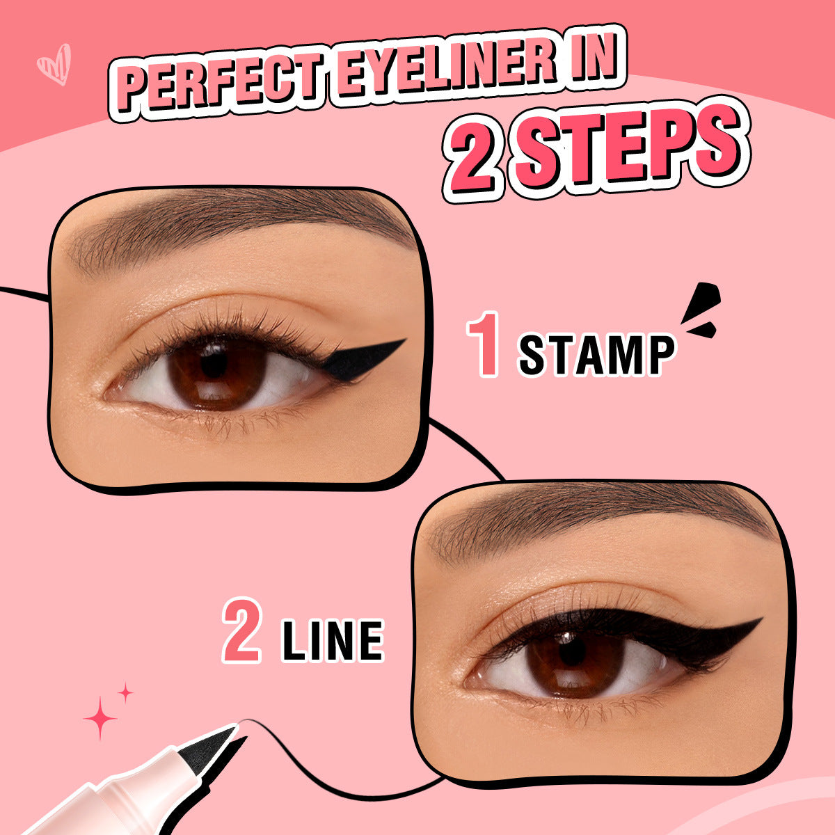 PINKFLASH Stamp Eyeliner Pen