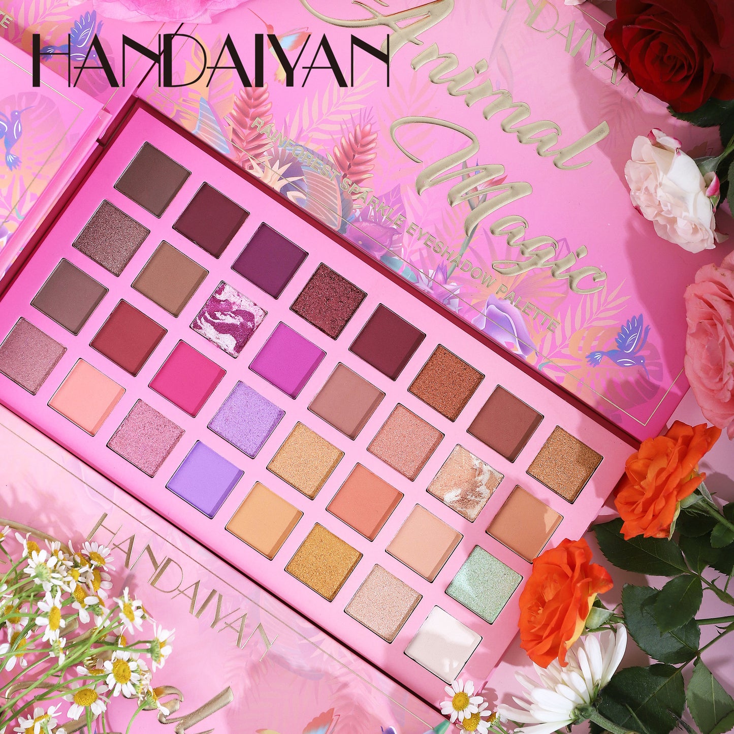HANDAIYAN 32-Color Cross-Border Eyeshadow Palette