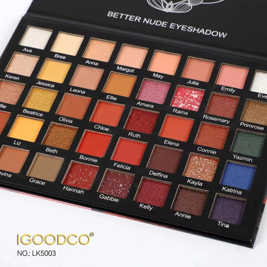 IGOODCO 40-Color Cartoon-Themed Eyeshadow Palette