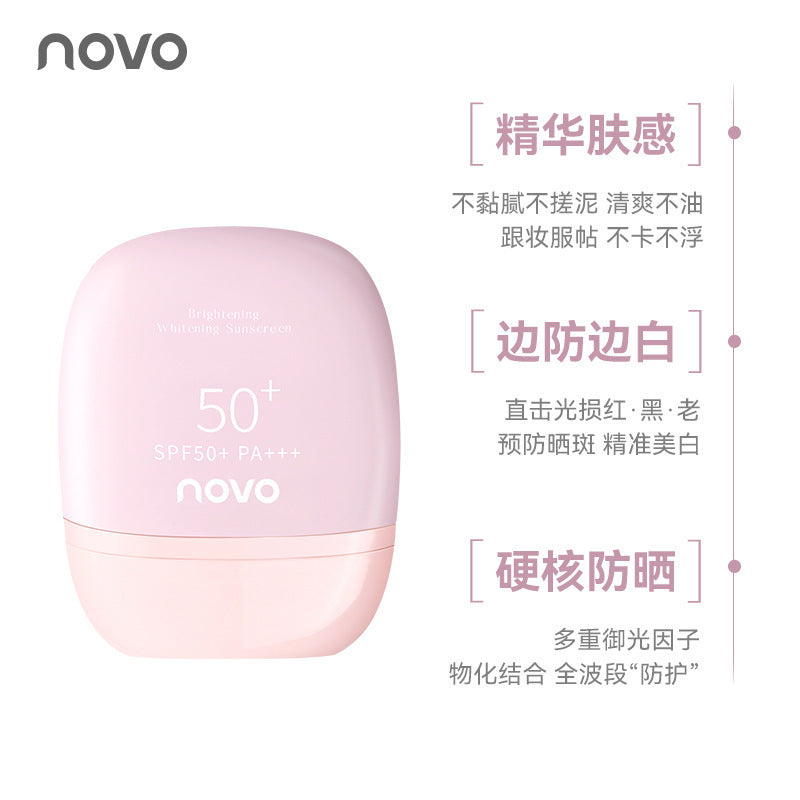 NOVO SPF 50+ Brightening Sunscreen Cream