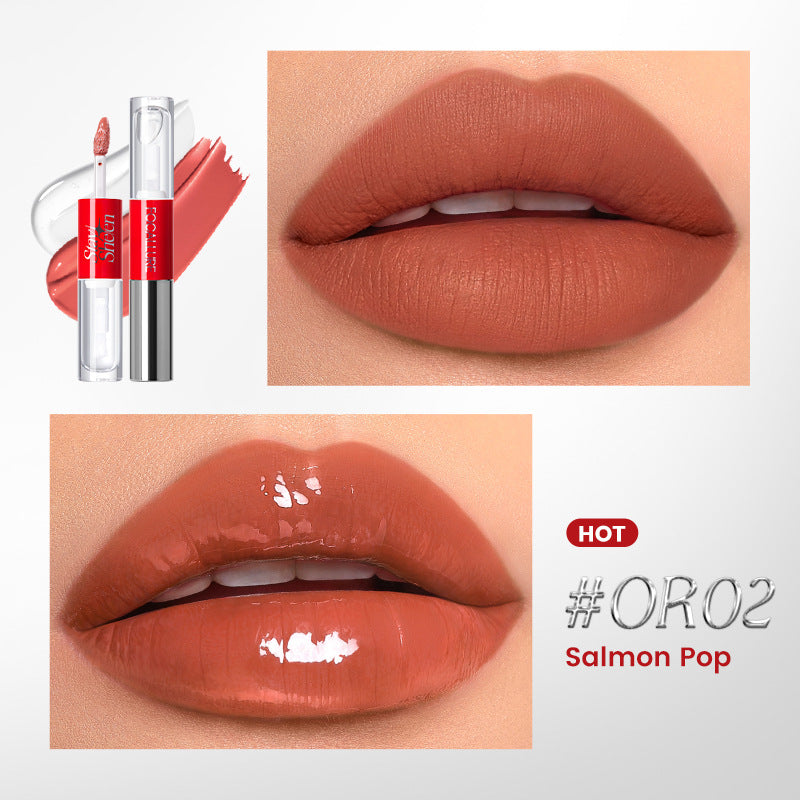 FOCALLURE Dual-Ended Matte Lip Stain + Gloss