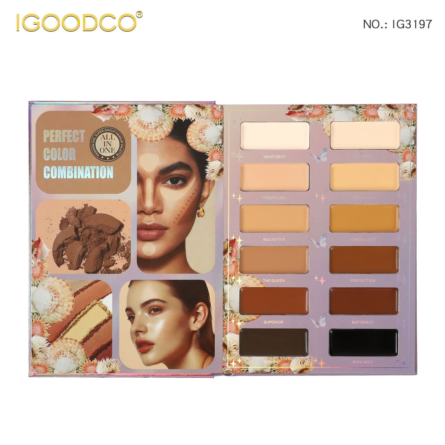 IGOODCO 59-Color Matte Eyeshadow Palette