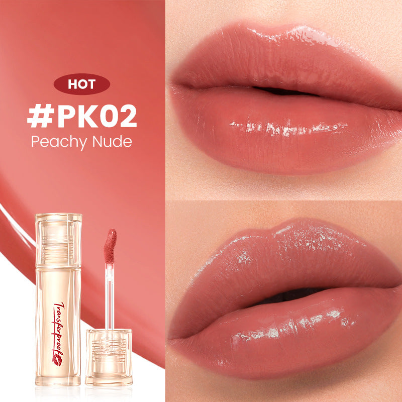 FOCALLURE Glassy Transfer-Proof Lip Gloss