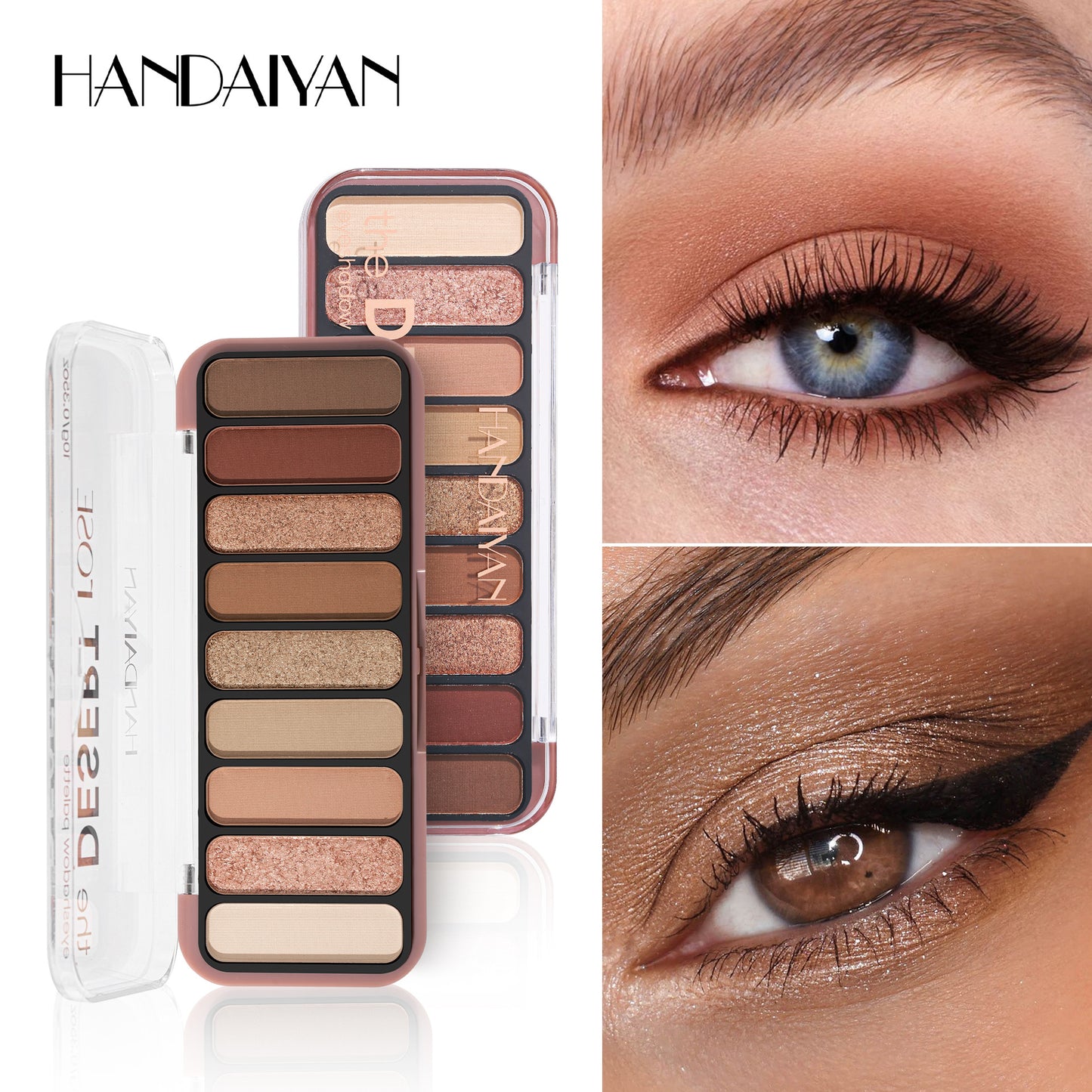 HANDAIYAN 9-Color All-Matte Eyeshadow Palette