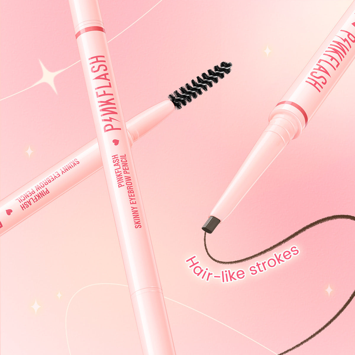 PINKFLASH Ultra-Slim Retractable Brow Pencil