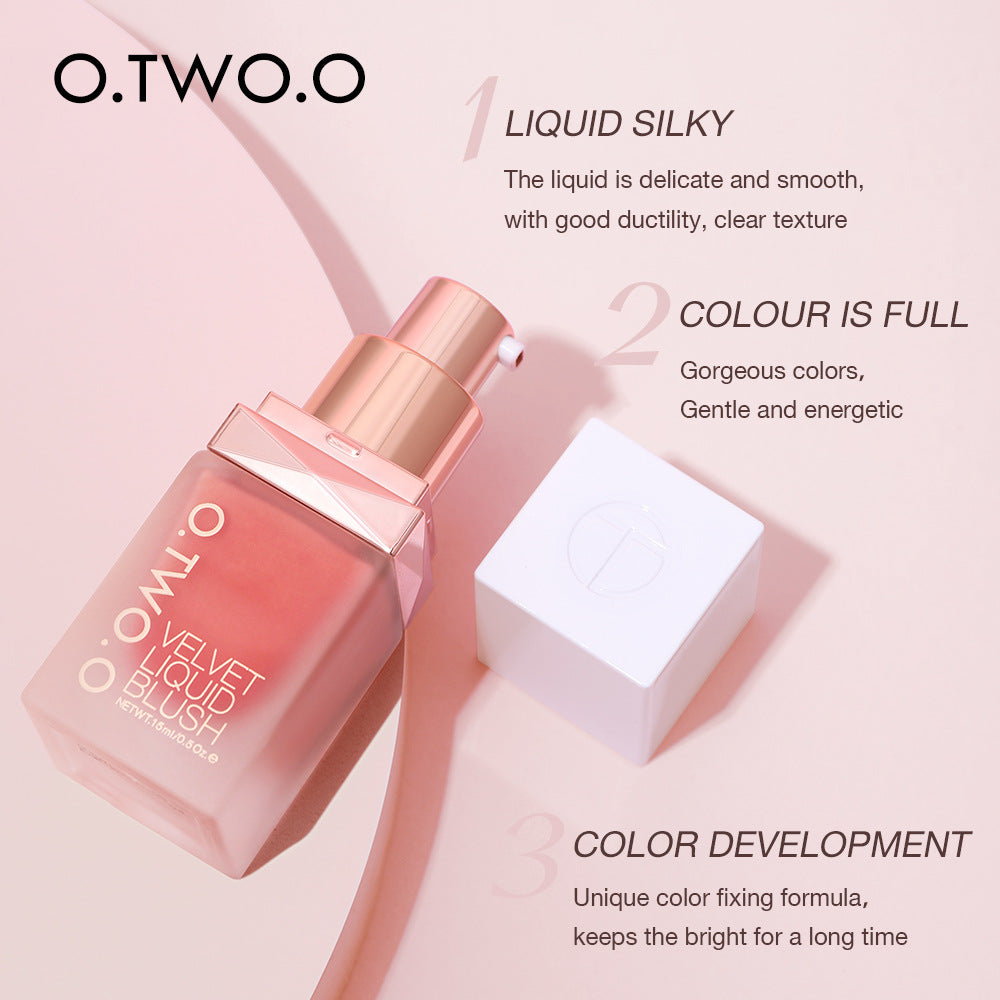 O.TWO.O Natural Radiance Liquid Blush