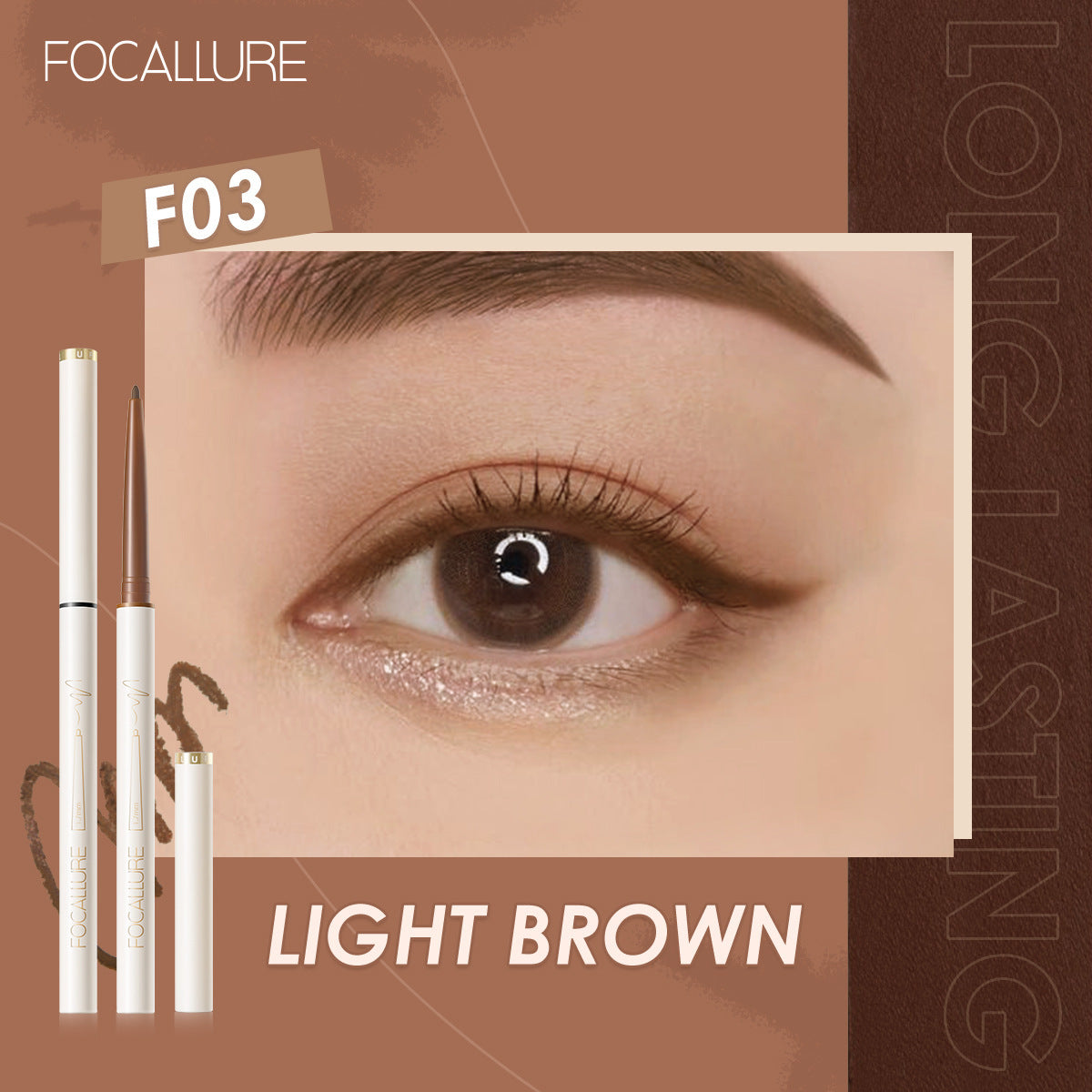 FOCALLURE Waterproof Gel Eyeliner Pencil