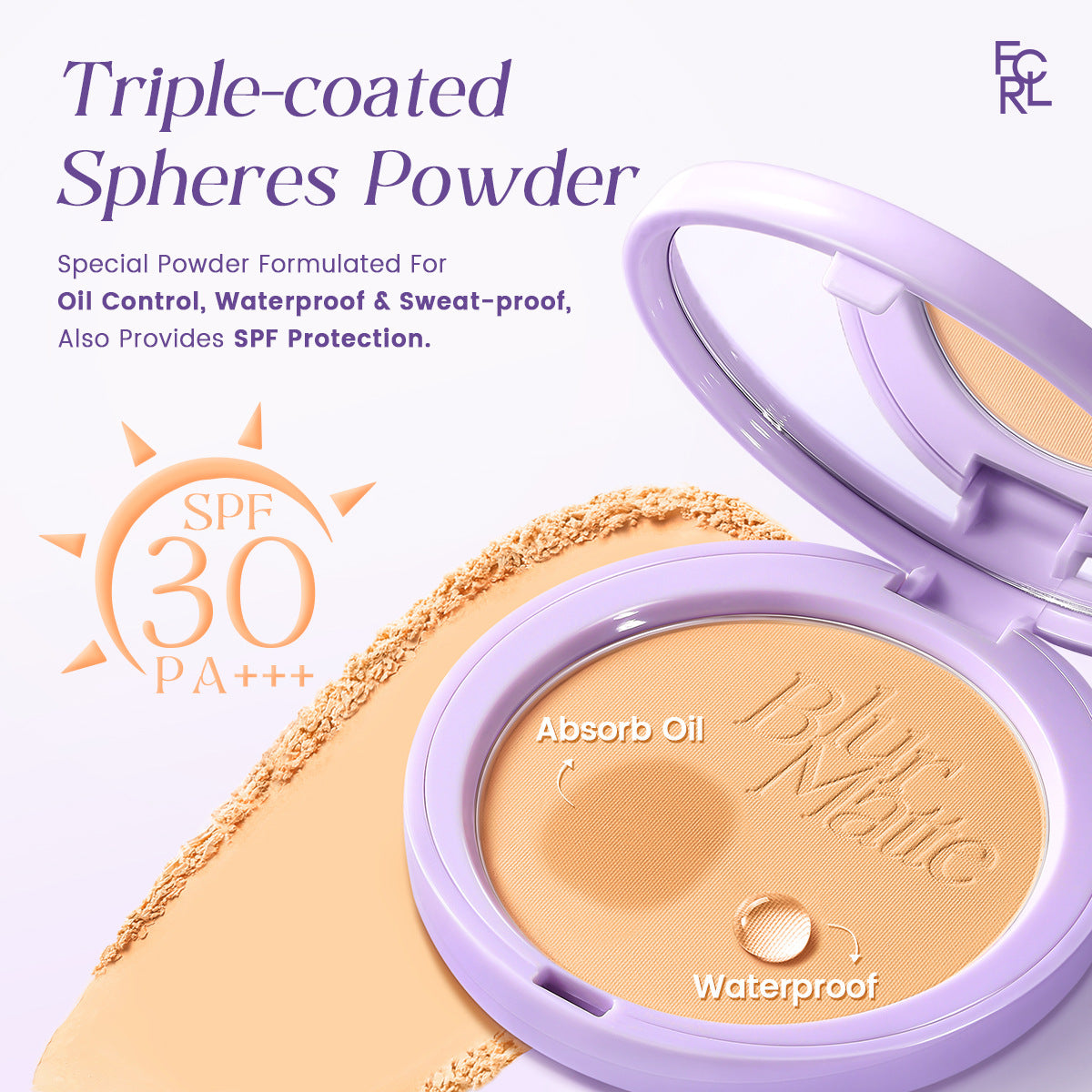 FOCALLURE Soft-Focus Matte Powder