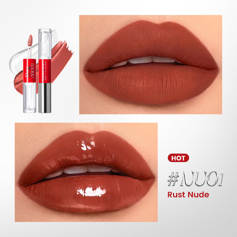 FOCALLURE Dual-Ended Matte Lip Stain + Gloss