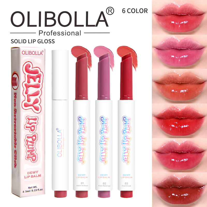 OLIBOLLA Press-to-Release Solid Glossy Lip Tint