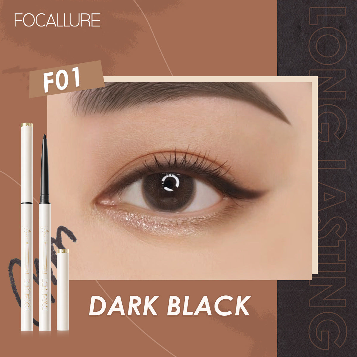 FOCALLURE Waterproof Gel Eyeliner Pencil