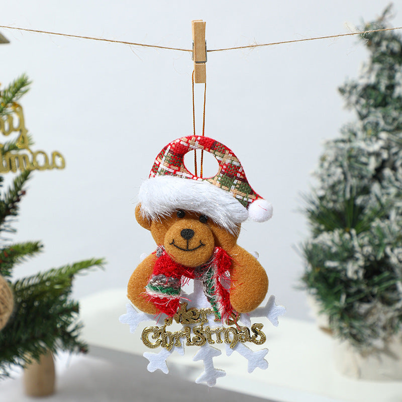 New Christmas Fabric Hanging Ornaments