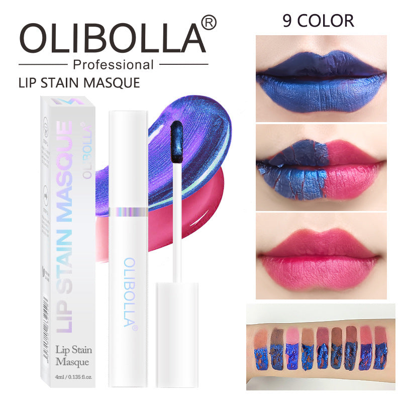 OLIBOLLA Peel-Off Lip Tint | Matte Long-Lasting Waterproof Lip Stain | Wholesale 12pcs MOQ | Worldwide Shipping