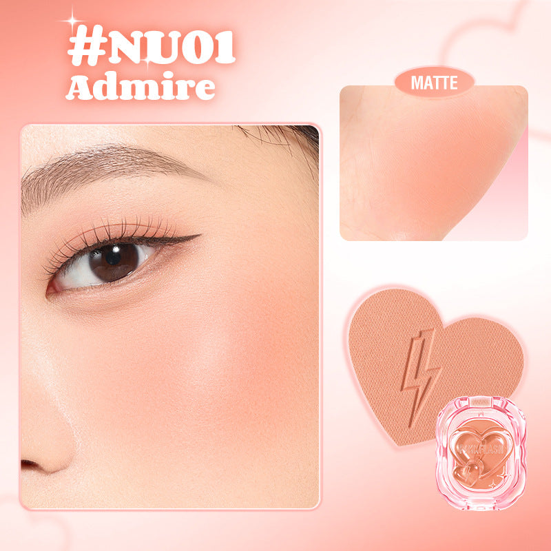 PINKFLASH Soft Pink Contour & Blush Palette