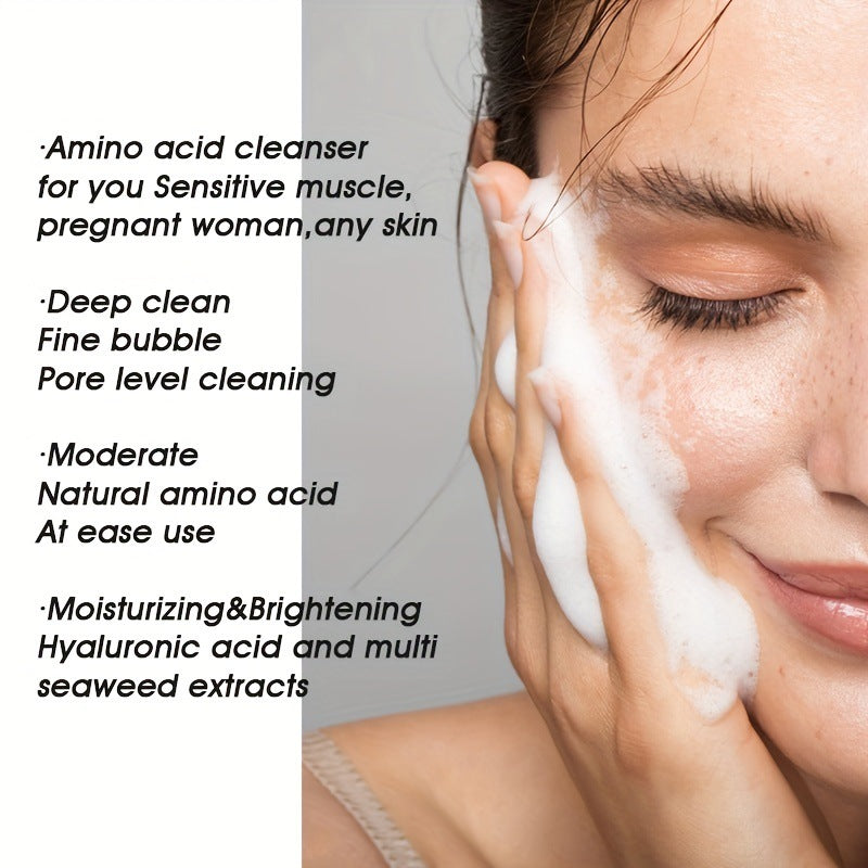 USHAS Peach Hydrating Facial Cleanser
