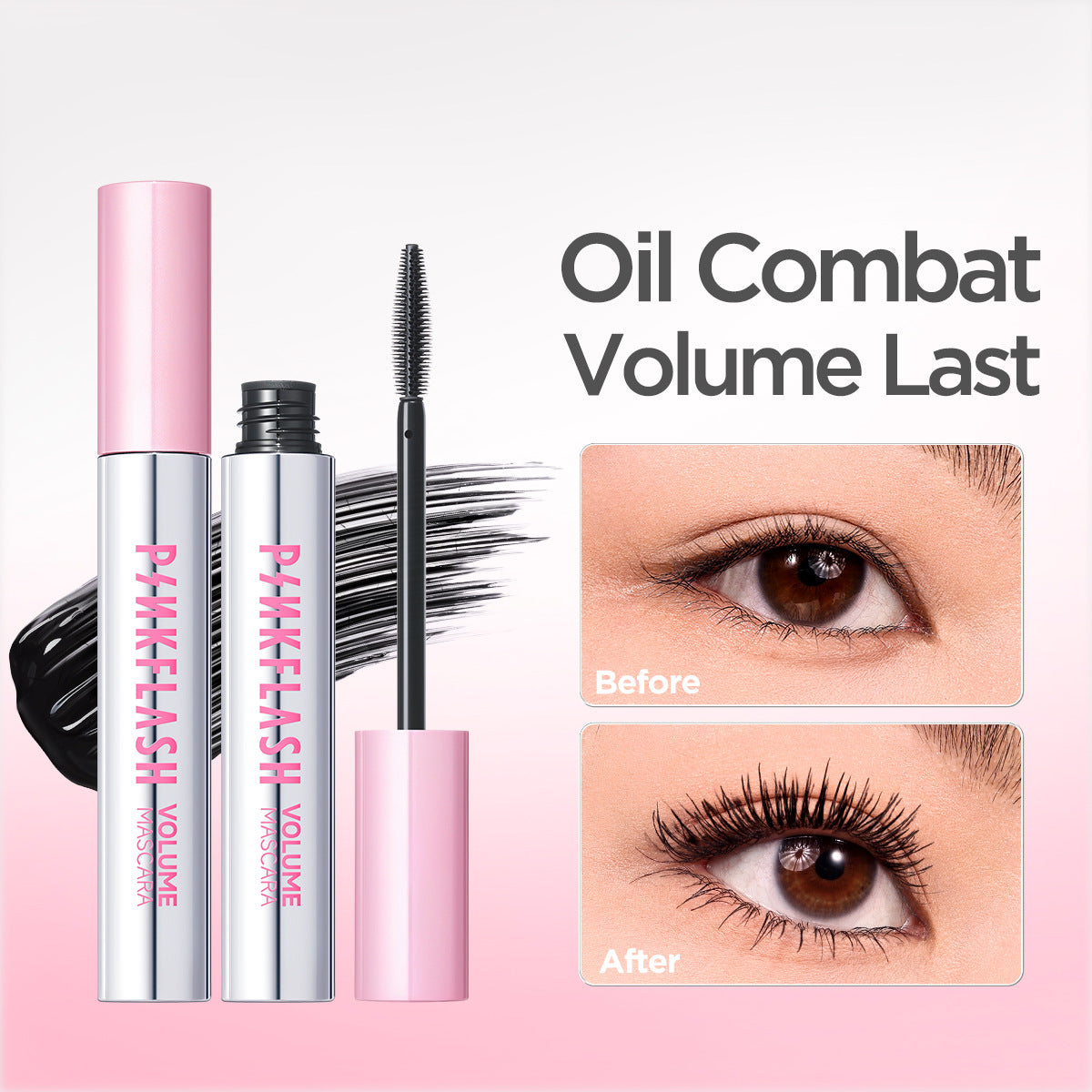 PINKFLASH Volumizing & Curling Mascara