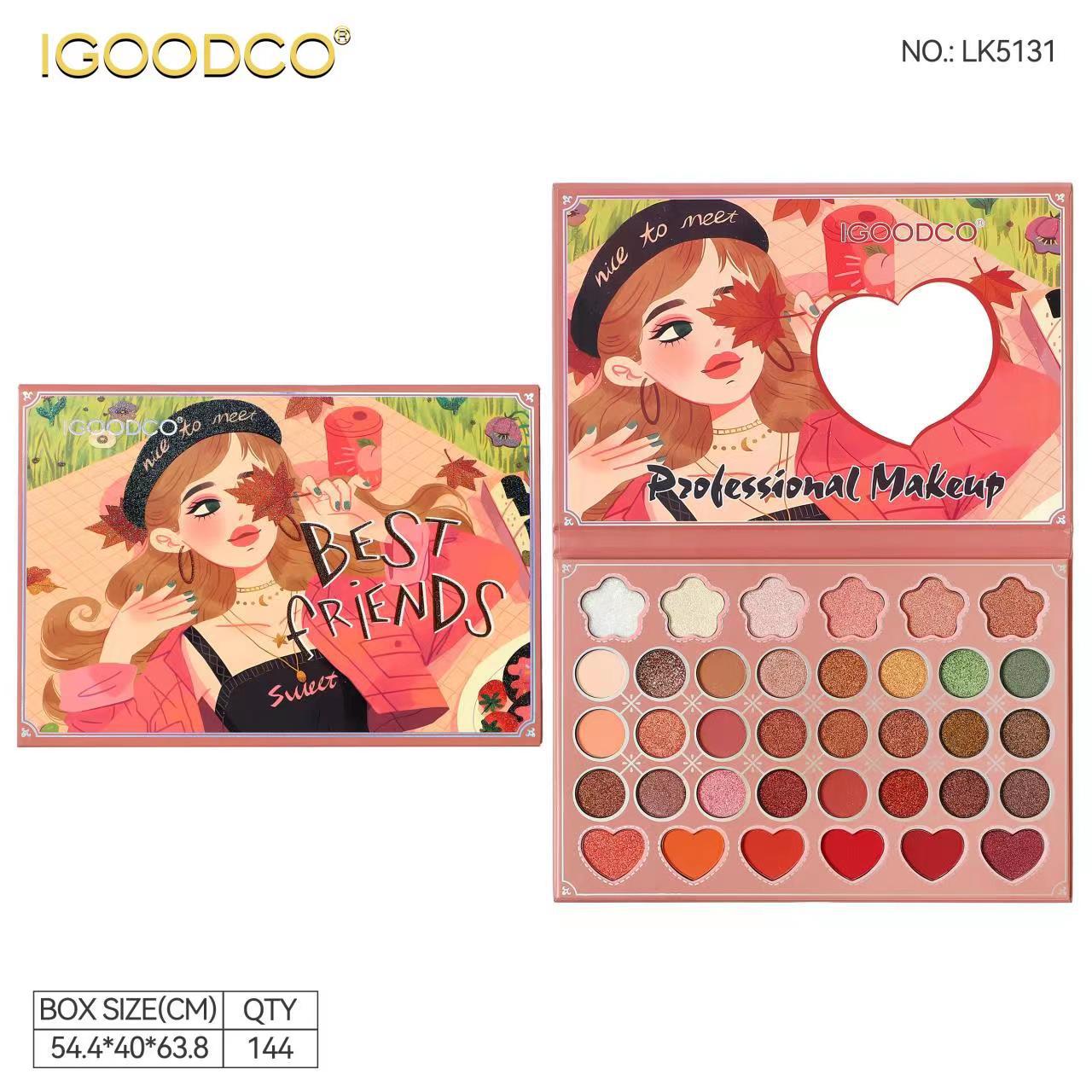 IGOODCO 36-Color Matte Eyeshadow Palette