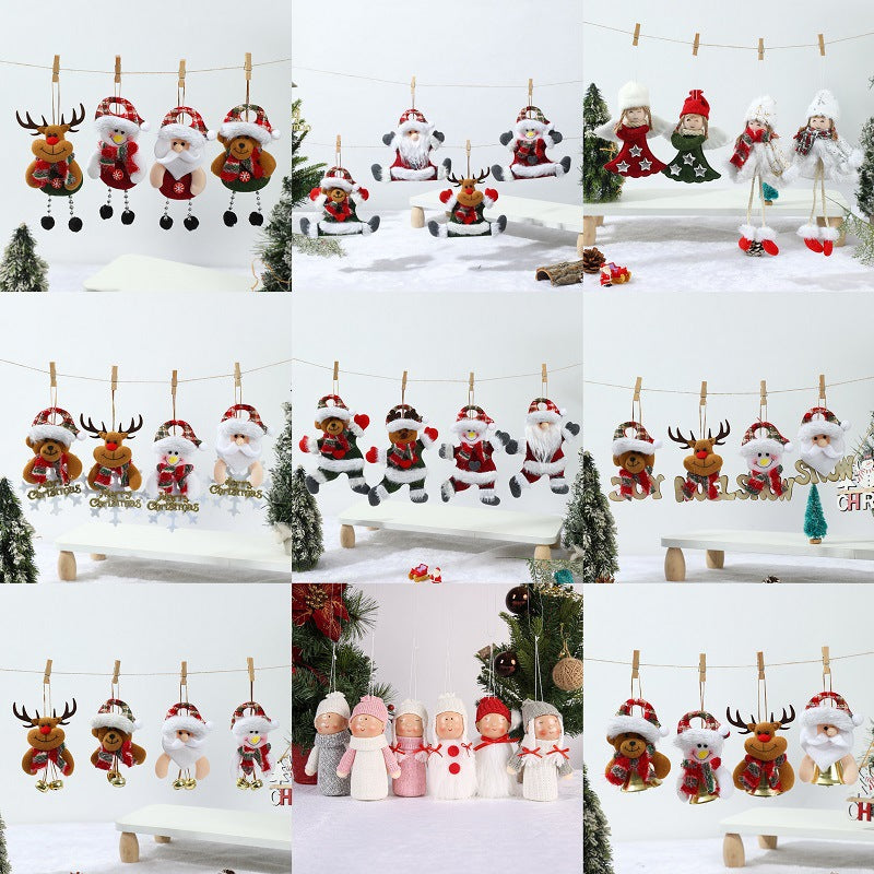 New Christmas Fabric Hanging Ornaments