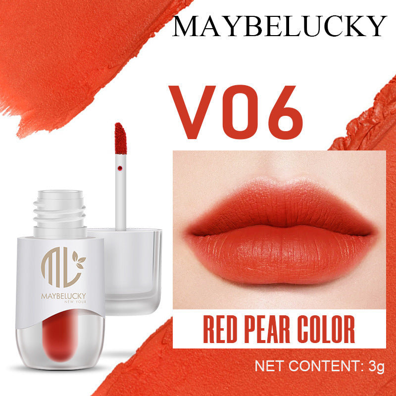MAYBELUCKY Velvet Mist Lip Glaze