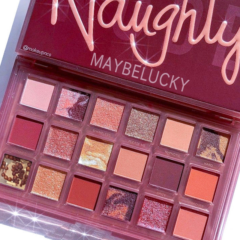 MAYBELUCKY 18-Color Reversible Rose Eyeshadow Palette